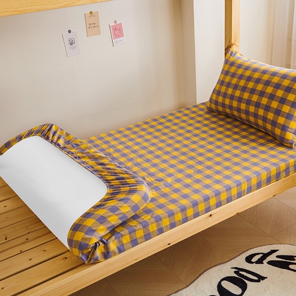 91家纺网 家纺一手货源 找家纺 （总）斯尔顿 2025新款A类全棉色织水洗棉床笠