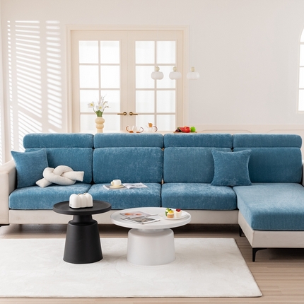 91家纺网 家纺一手货源 找家纺 （总）沐沐 2026新款雪尼尔沙发笠