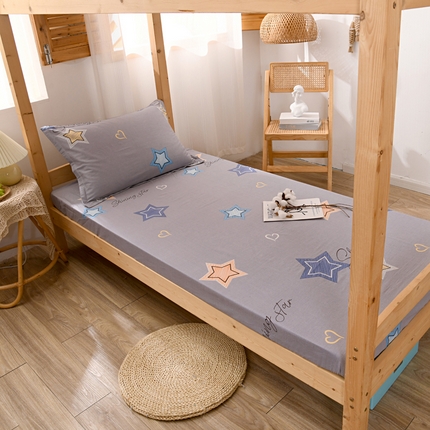 91家纺网 家纺一手货源 找家纺 （总）茗婷家纺 2025新款纯棉单品宿舍学生床笠