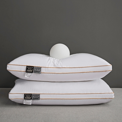 91家纺网 家纺一手货源 找家纺 （总）御眠纺 2024新款高端立体羽绒枕家用鹅毛枕酒店款鹅毛枕