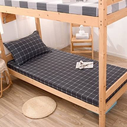 91家纺网 家纺一手货源 找家纺 （总）茗婷家纺 2025新款纯棉单品宿舍学生床笠