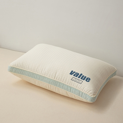 91家纺网 家纺一手货源 找家纺 （总）贵夫人 2024新款Value提花华夫格护颈枕