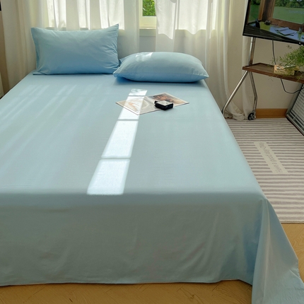 91家纺网 家纺一手货源 找家纺 （总）2025新款全棉纯色单品系列-床单