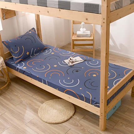 91家纺网 家纺一手货源 找家纺 （总）茗婷家纺 2025新款纯棉单品宿舍学生床笠