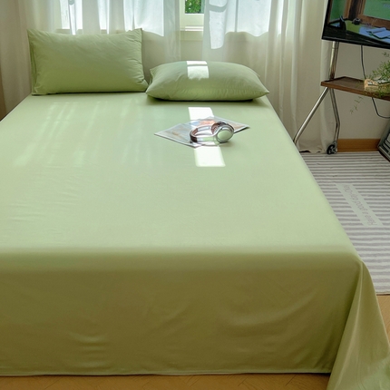 91家纺网 家纺一手货源 找家纺 （总）2025新款全棉纯色单品系列-床单