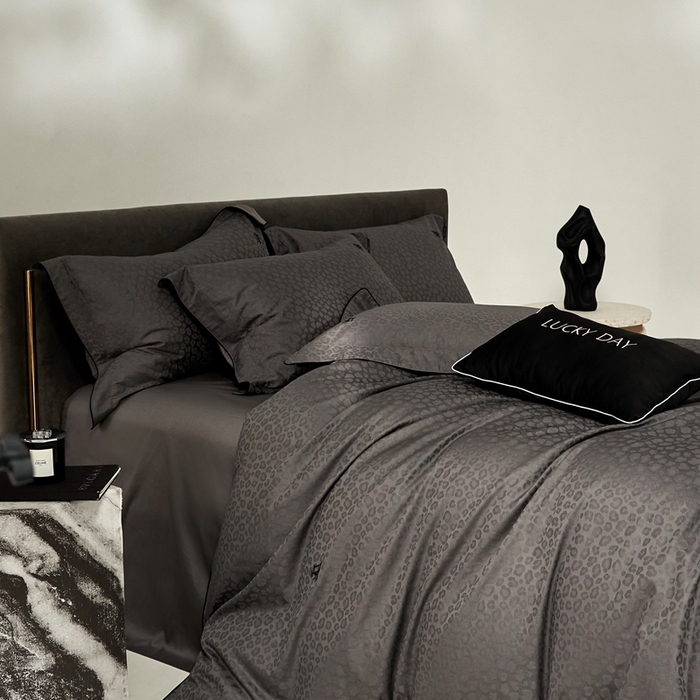 91家纺网 家纺一手货源 找家纺 安莱生活 2024新款60S天丝棉提花四件套-凯撒 凯撒-狂野