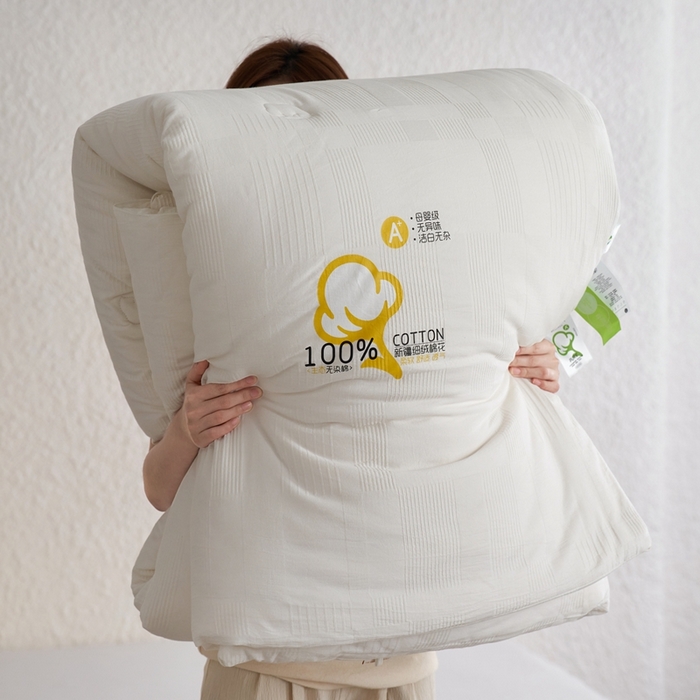 91家纺网 家纺一手货源 找家纺 （总）安莱生活 2024新款A类生态无染新疆细绒棉花被