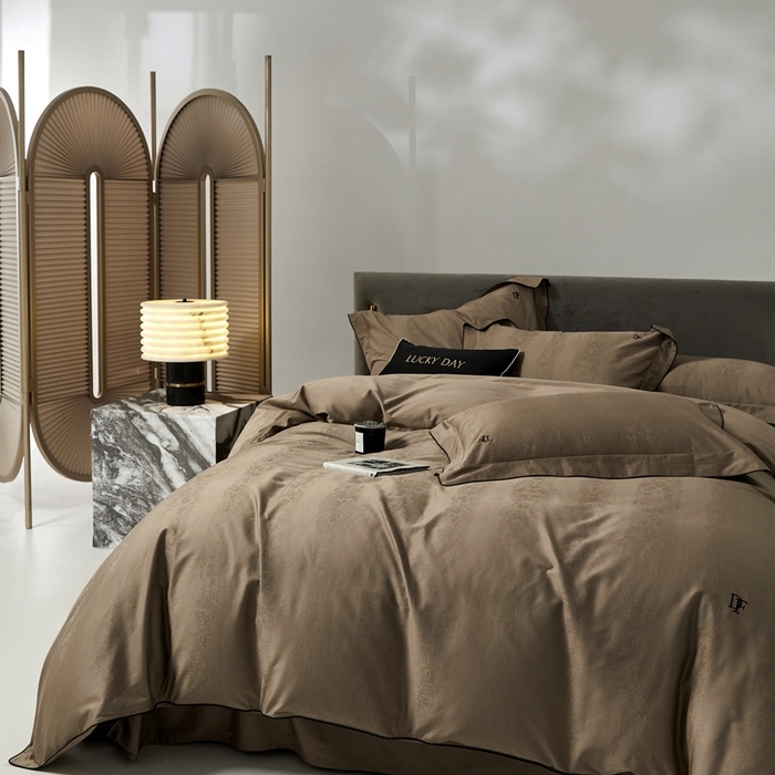 91家纺网 家纺一手货源 找家纺 安莱生活 2024新款60S天丝棉提花四件套-凯撒 凯撒-瑾妍