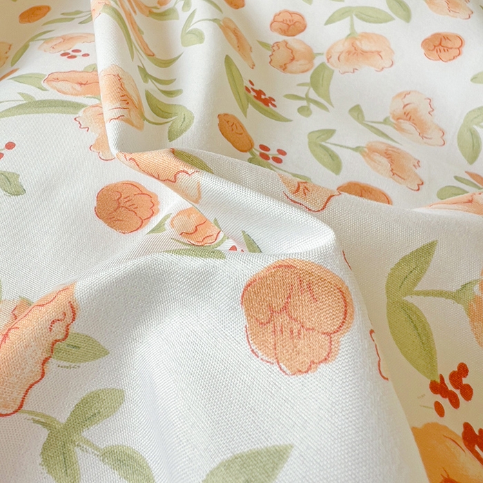 91家纺网 家纺一手货源 找家纺 楠沐家纺 2025新款亲肤芦荟棉印花学生宿舍上下铺四件套三件套 花千朵