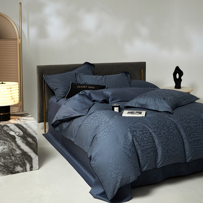 91家纺网 家纺一手货源 找家纺 安莱生活 2024新款60S天丝棉提花四件套-凯撒 凯撒-而安