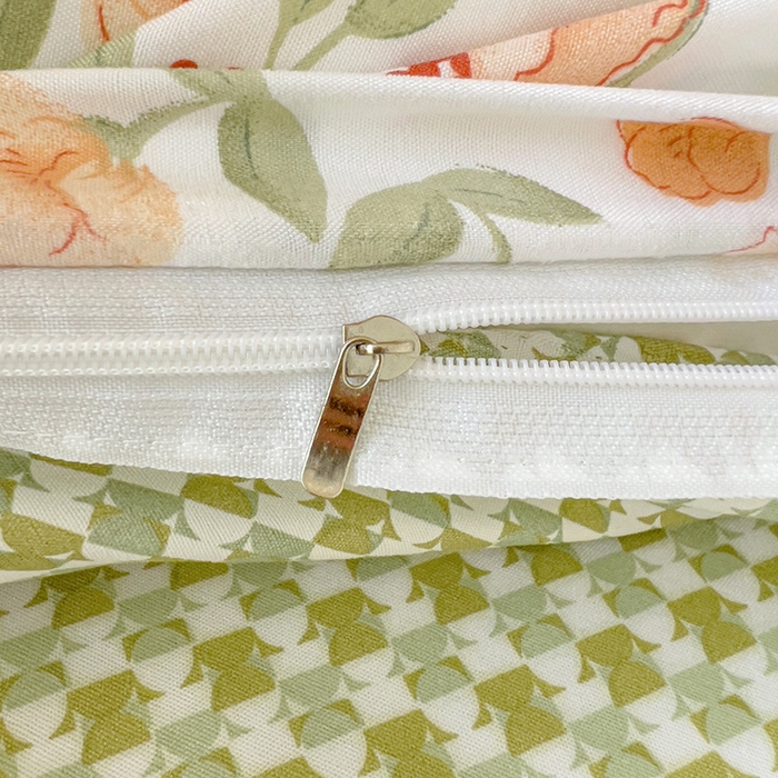 91家纺网 家纺一手货源 找家纺 楠沐家纺 2025新款亲肤芦荟棉印花学生宿舍上下铺四件套三件套 花千朵