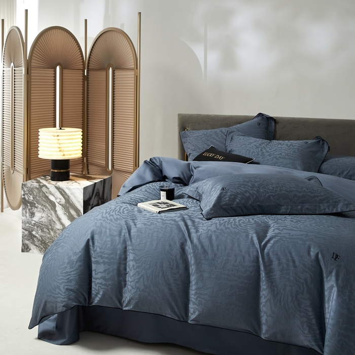 91家纺网 家纺一手货源 找家纺 安莱生活 2024新款60S天丝棉提花四件套-凯撒 凯撒-而安