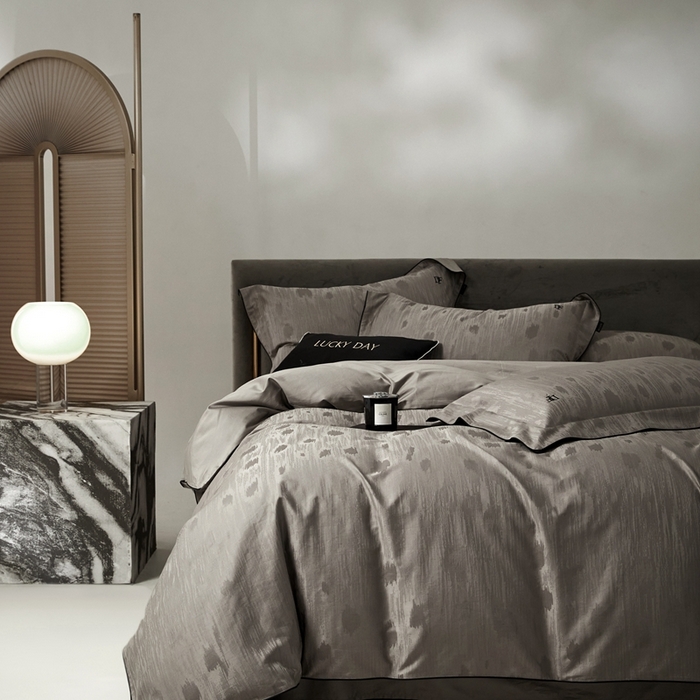 91家纺网 家纺一手货源 找家纺 安莱生活 2024新款60S天丝棉提花四件套-凯撒 凯撒-乐渝