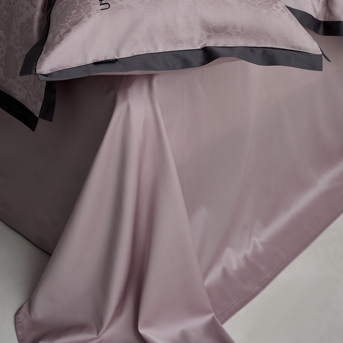 91家纺网 家纺一手货源 找家纺 （总）安莱生活 2024新款60S天丝棉提花四件套-铂金摩卡