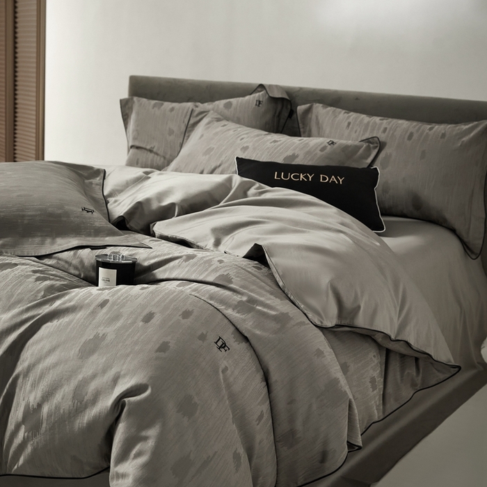 91家纺网 家纺一手货源 找家纺 安莱生活 2024新款60S天丝棉提花四件套-凯撒 凯撒-乐渝