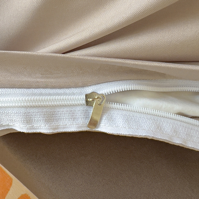 91家纺网 家纺一手货源 找家纺 楠沐家纺 2025新款亲肤芦荟棉印花学生宿舍上下铺四件套三件套 咖色摩卡