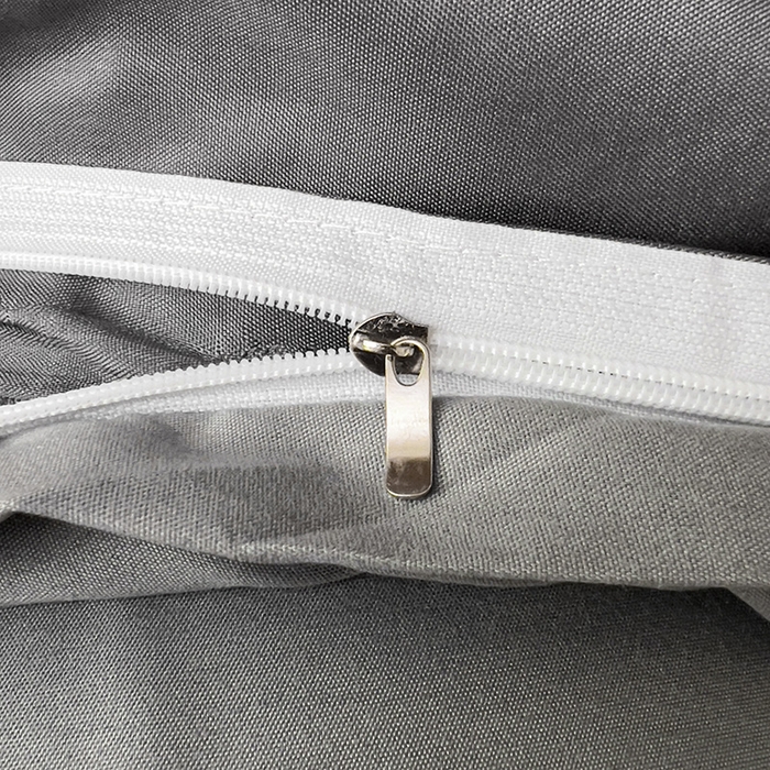 91家纺网 家纺一手货源 找家纺 楠沐家纺 2025新款亲肤芦荟棉印花学生宿舍上下铺四件套三件套 深灰