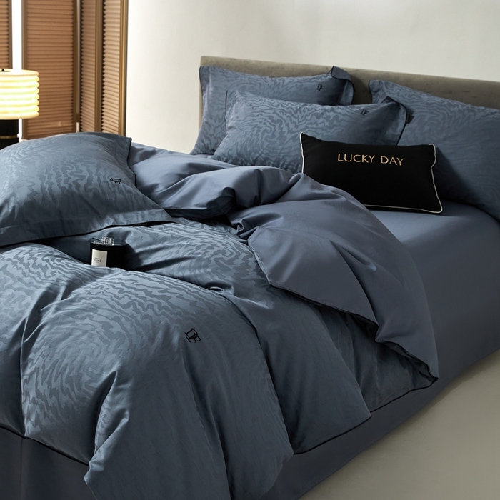 91家纺网 家纺一手货源 找家纺 安莱生活 2024新款60S天丝棉提花四件套-凯撒 凯撒-而安