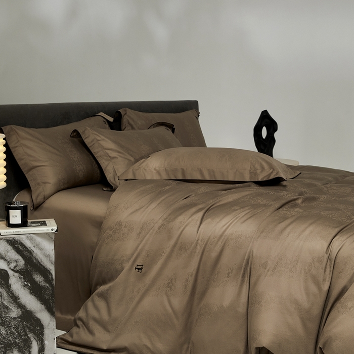 91家纺网 家纺一手货源 找家纺 安莱生活 2024新款60S天丝棉提花四件套-凯撒 凯撒-瑾妍