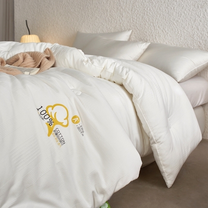 91家纺网 家纺一手货源 找家纺 （总）安莱生活 2024新款A类生态无染新疆细绒棉花被