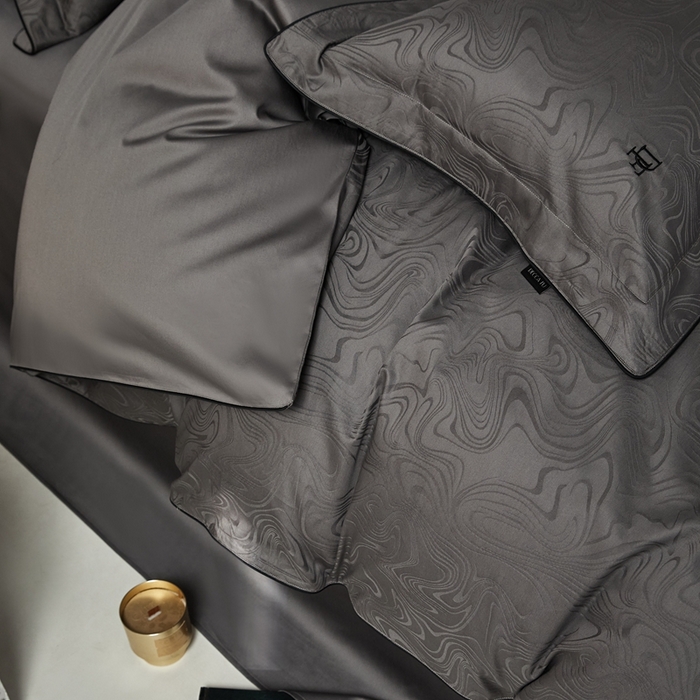 91家纺网 家纺一手货源 找家纺 安莱生活 2024新款60S天丝棉提花四件套-凯撒 凯撒-云华