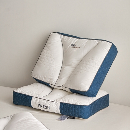 91家纺网 家纺一手货源 找家纺  （总）2024新款深度调节睡姿 软弹有支撑 舒适真好眠 质感清新释压枕头枕芯