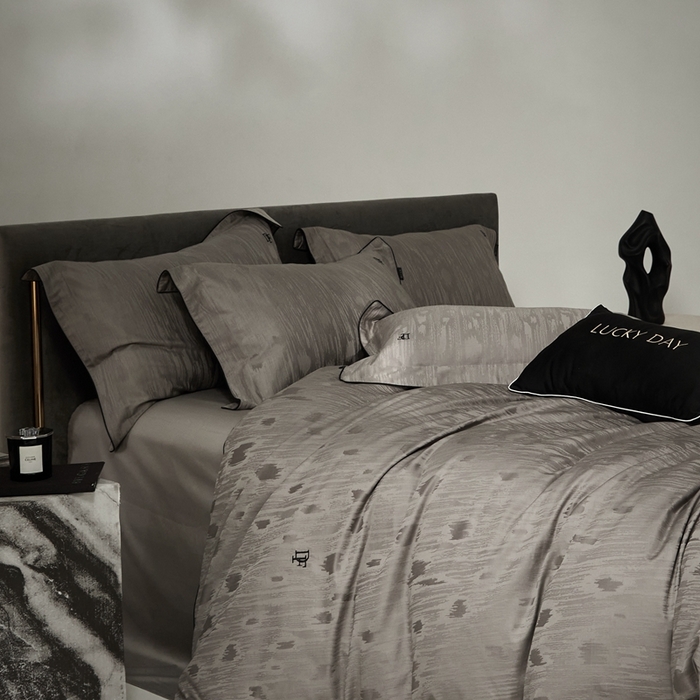 91家纺网 家纺一手货源 找家纺 安莱生活 2024新款60S天丝棉提花四件套-凯撒 凯撒-乐渝