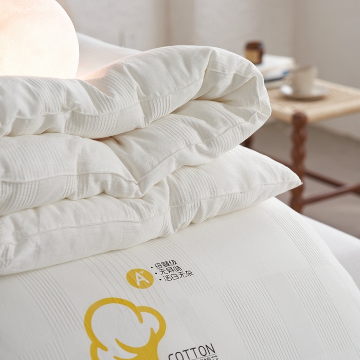 91家纺网 家纺一手货源 找家纺 （总）安莱生活 2024新款A类生态无染新疆细绒棉花被