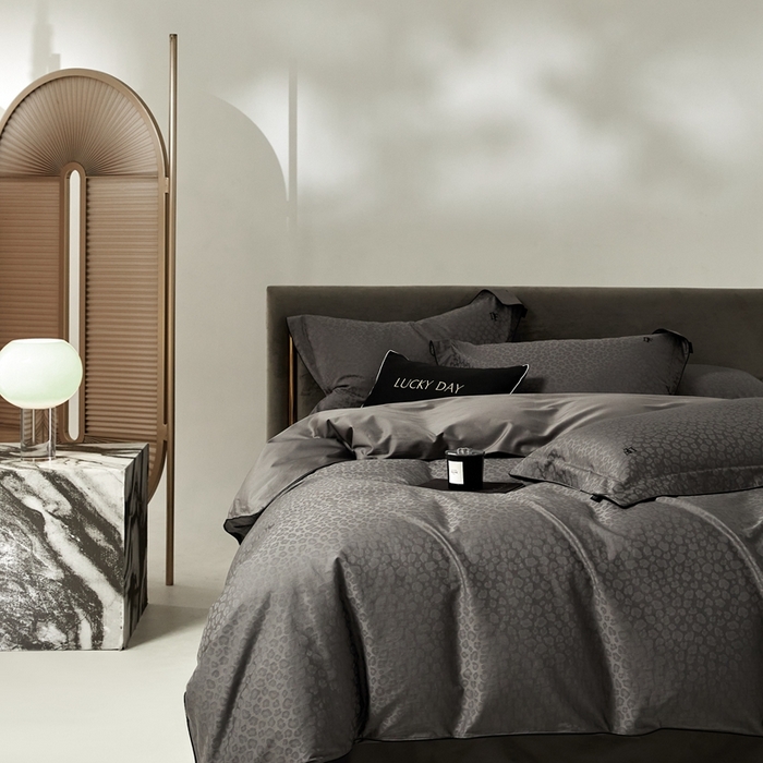 91家纺网 家纺一手货源 找家纺 安莱生活 2024新款60S天丝棉提花四件套-凯撒 凯撒-狂野