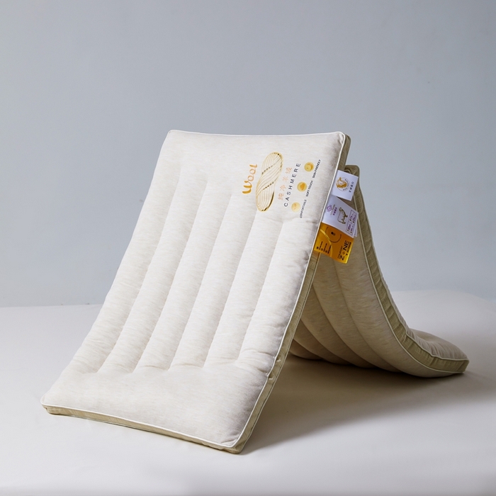 91家纺网 家纺一手货源 找家纺 （总）爱尚家枕芯 2024新款植物羊绒针织软糯呵护低枕枕头枕芯