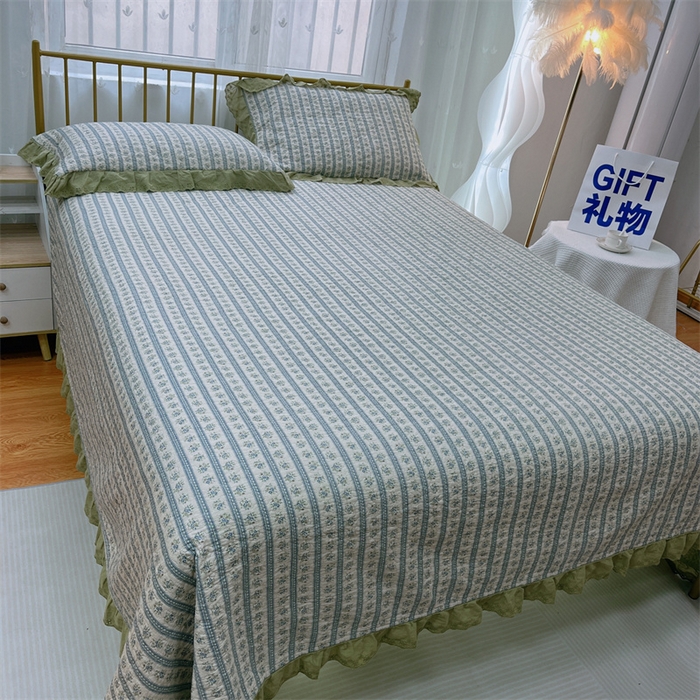 91家纺网 家纺一手货源 找家纺 暖居 2024新款豆豆被四件套 可可庄园