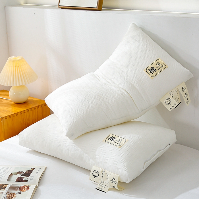 91家纺网 家纺一手货源 找家纺 （总）大熊枕芯 2024新款原棉华夫格针织枕头枕芯