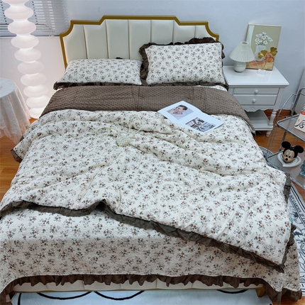 暖居 2024新款豆豆被四件套 墨尔本