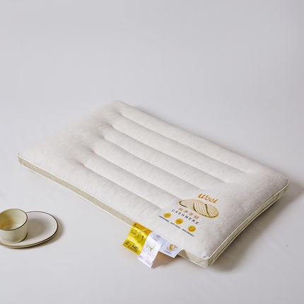 91家纺网 家纺一手货源 找家纺 （总）爱尚家枕芯 2024新款植物羊绒针织软糯呵护低枕枕头枕芯