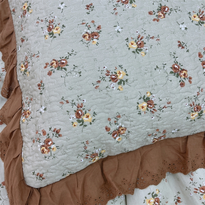 91家纺网 家纺一手货源 找家纺 暖居 2024新款豆豆被四件套 摩登浅咖