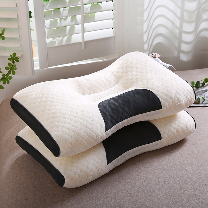 91家纺网 家纺一手货源 找家纺 （总）跑量款3D针织分区水立方SPA护颈枕芯按摩定型枕头