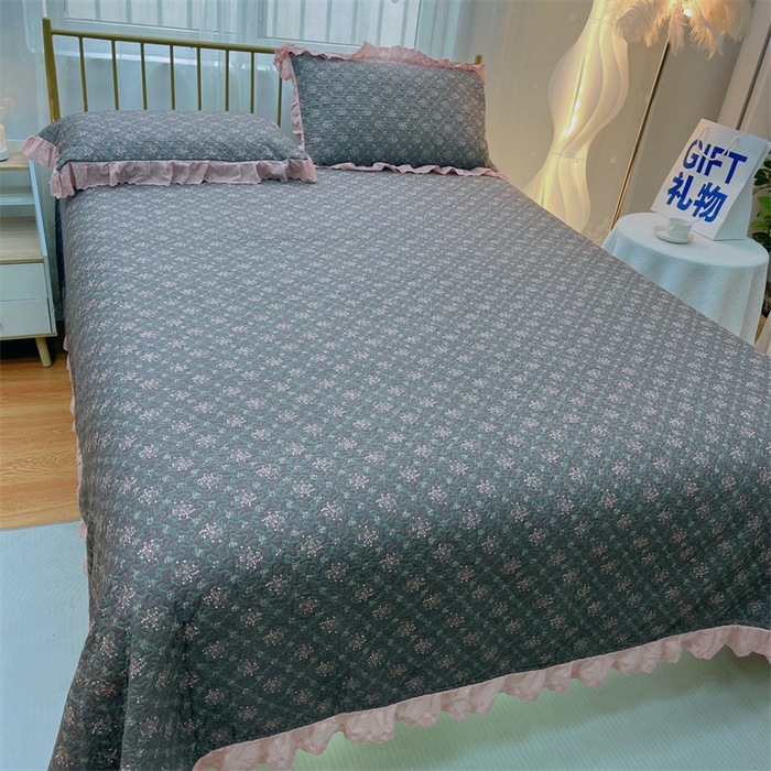 91家纺网 家纺一手货源 找家纺 暖居 2024新款豆豆被四件套 知画