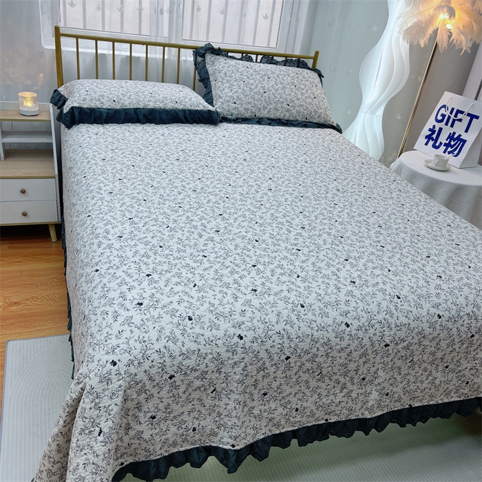 91家纺网 家纺一手货源 找家纺 暖居 2024新款豆豆被四件套 南法假日