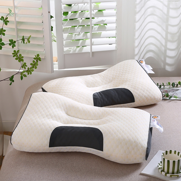 91家纺网 家纺一手货源 找家纺 （总）跑量款3D针织分区水立方SPA护颈枕芯按摩定型枕头