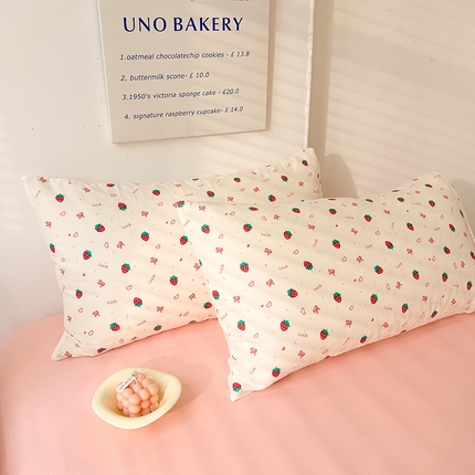 91家纺网 家纺一手货源 找家纺 （总）DoDo 兜兜 2024新款全棉纯棉双层纱枕套-可定制定做