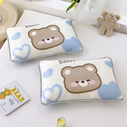 91家纺网 家纺一手货源 找家纺 （总）丽美人 2024新款儿童冰丝枕套