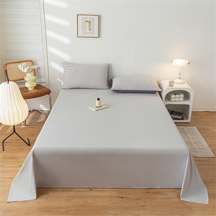 91家纺网 家纺一手货源 找家纺 （总）佳汐蓝家纺 2024新款全棉水洗棉贴标单床单