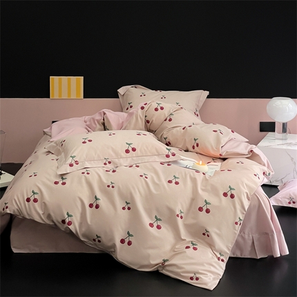 91家纺网 家纺一手货源 找家纺 （总）由丽家纺 2025新款柔棉印花四件套系列