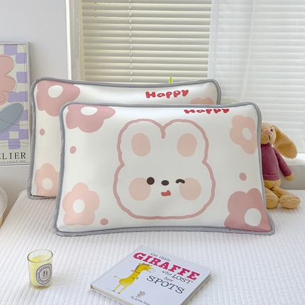 91家纺网 家纺一手货源 找家纺 （总）丽美人 2024新款儿童冰丝枕套