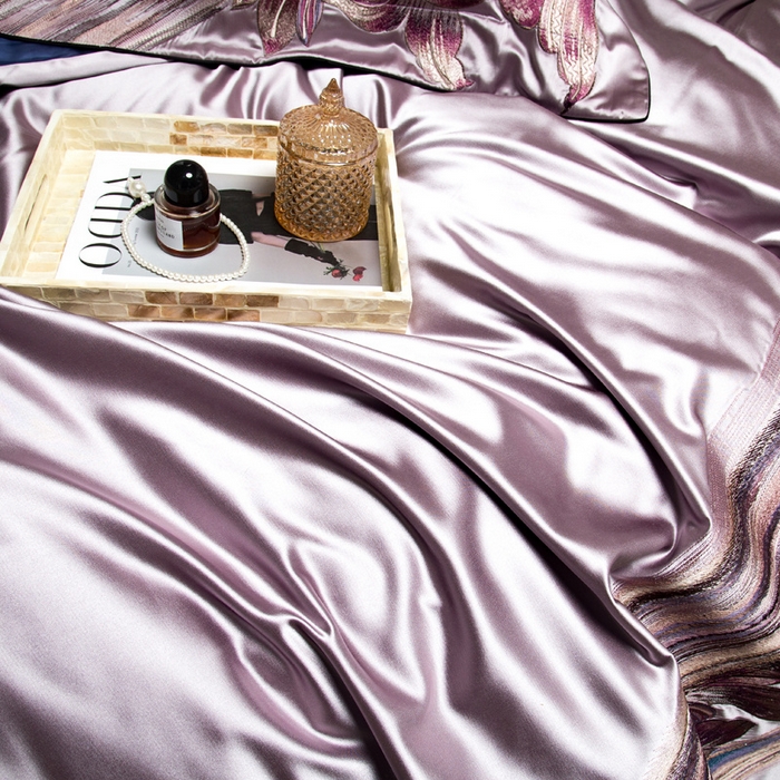 91家纺网 家纺一手货源 找家纺 （总）至爱今生 2024新款100支全棉色织提花四件套 凯撒天骄