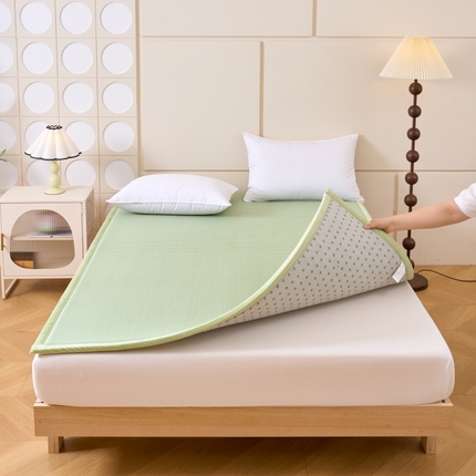 2024新款冰豆豆多功能凉感凉席 绿色