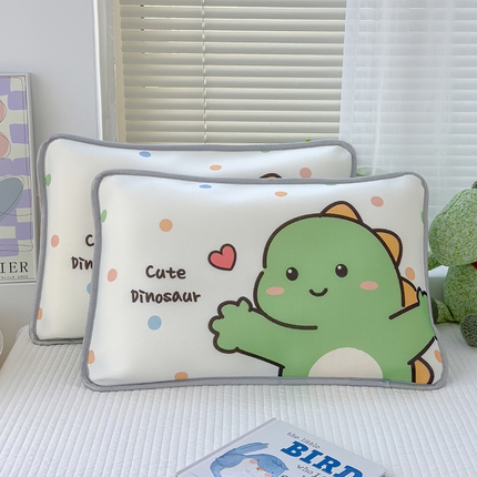 （总）丽美人 2024新款儿童冰丝枕套