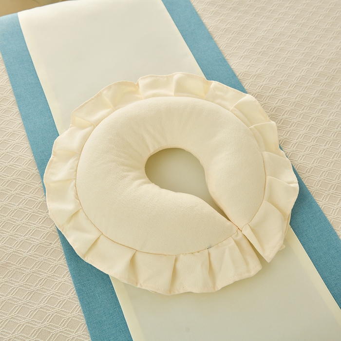 91家纺网 家纺一手货源 找家纺 莉人坊美容床罩批发 2024新款锦绣贝壳麻美容床罩系列 锦绣贝壳麻拼米黄