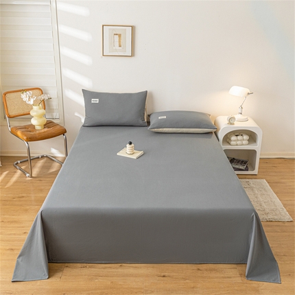 91家纺网 家纺一手货源 找家纺 （总）佳汐蓝家纺 2024新款全棉水洗棉贴标单床单