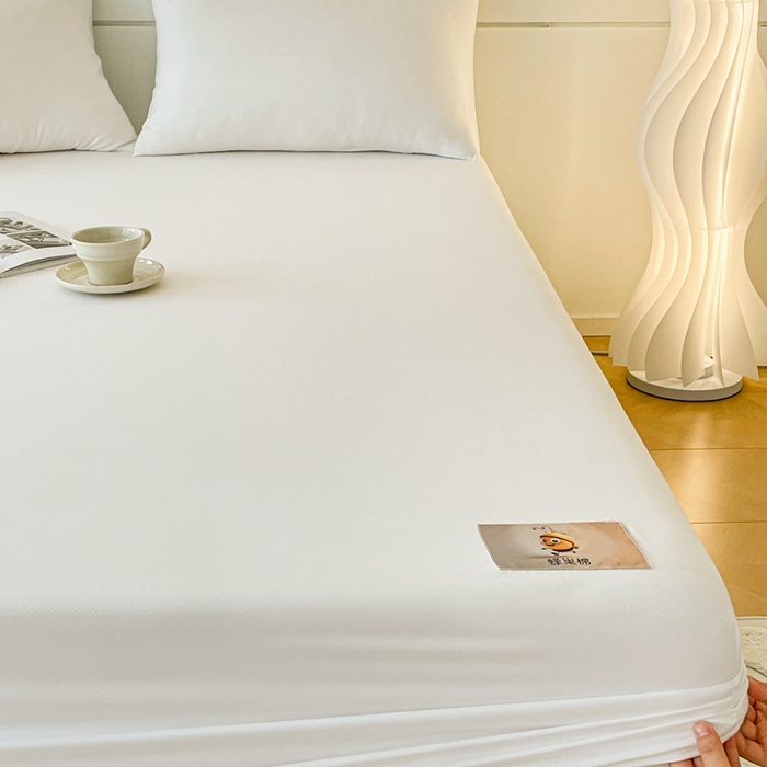 91家纺网 家纺一手货源 找家纺 豪选 2025新款A类蜂巢棉抗菌床笠（全网全供） 蜂巢五星酒店白